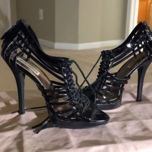 Strappy Lace-Up Steve Madden heels